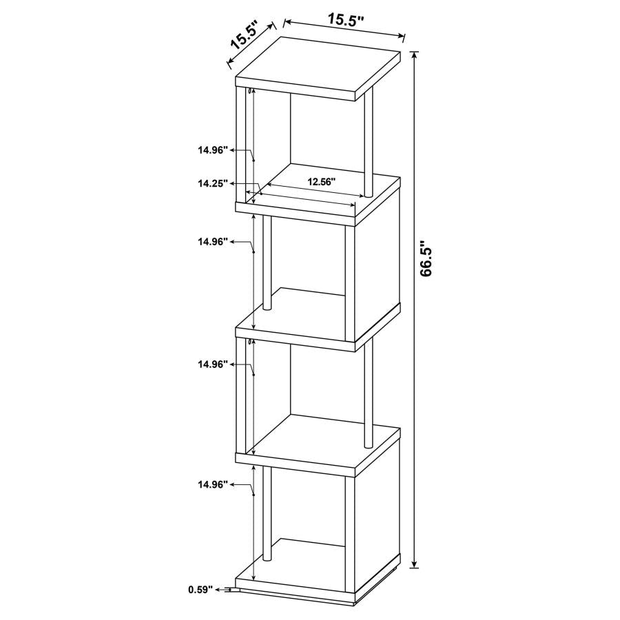 Baxter Black Bookcase