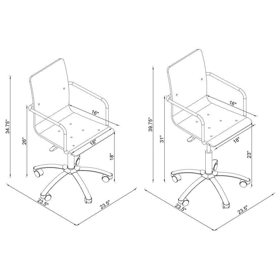 Amaturo Clear Office Chair