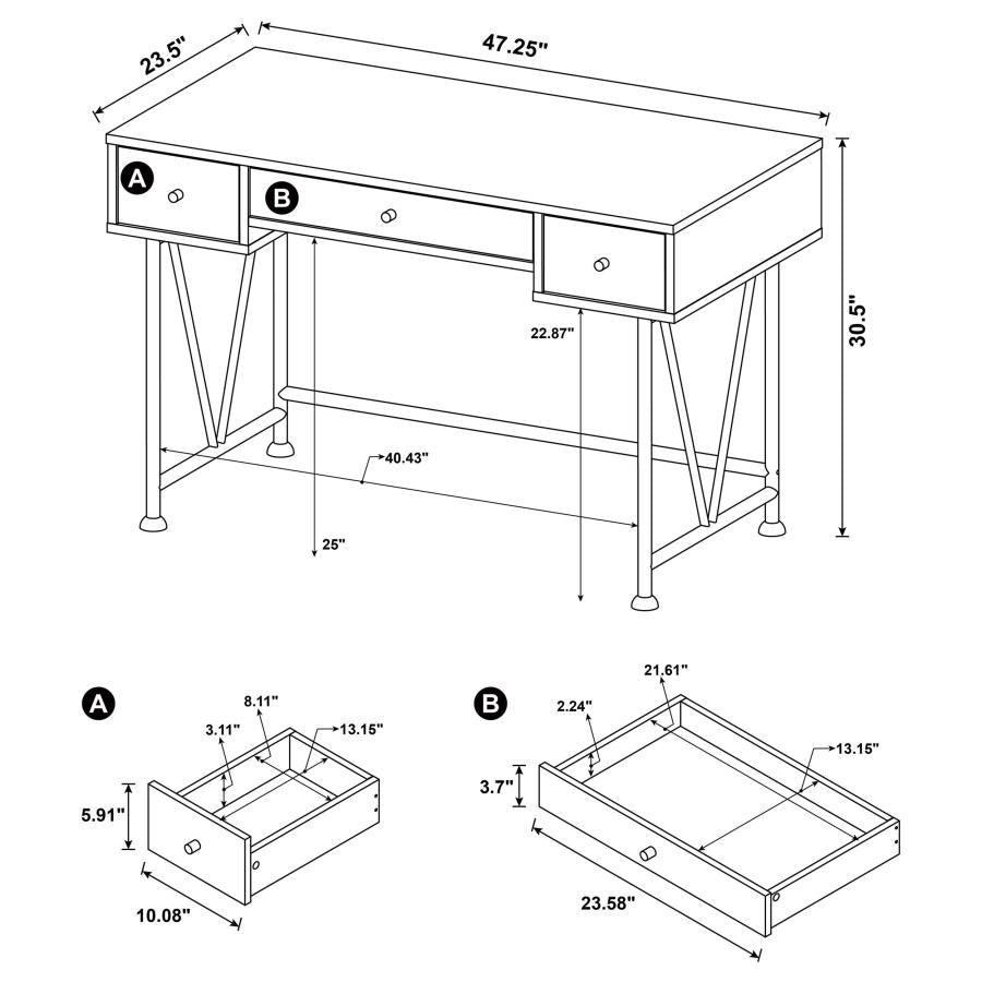 Analiese Brown Writing Desk