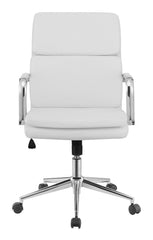 Ximena White Office Chair