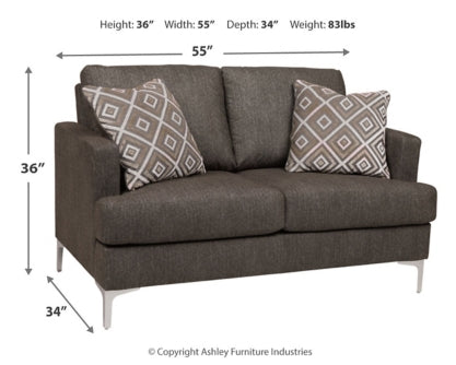 Arcola Sofa and Loveseat