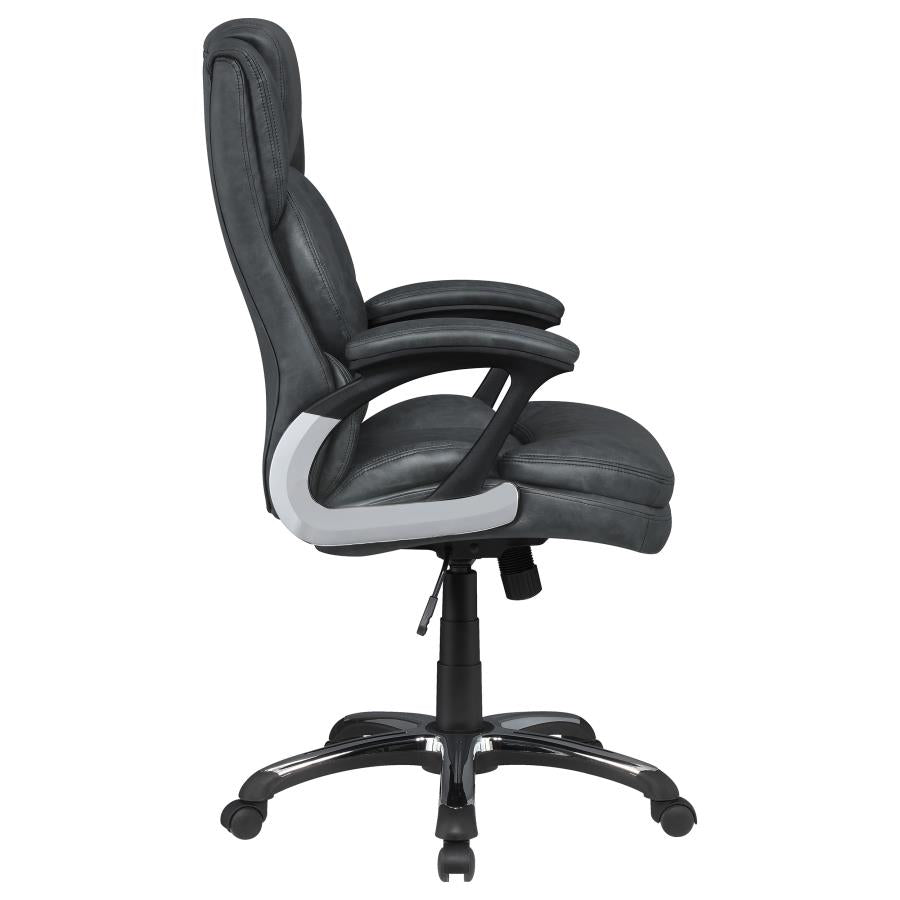 Nerris Grey Office Chair