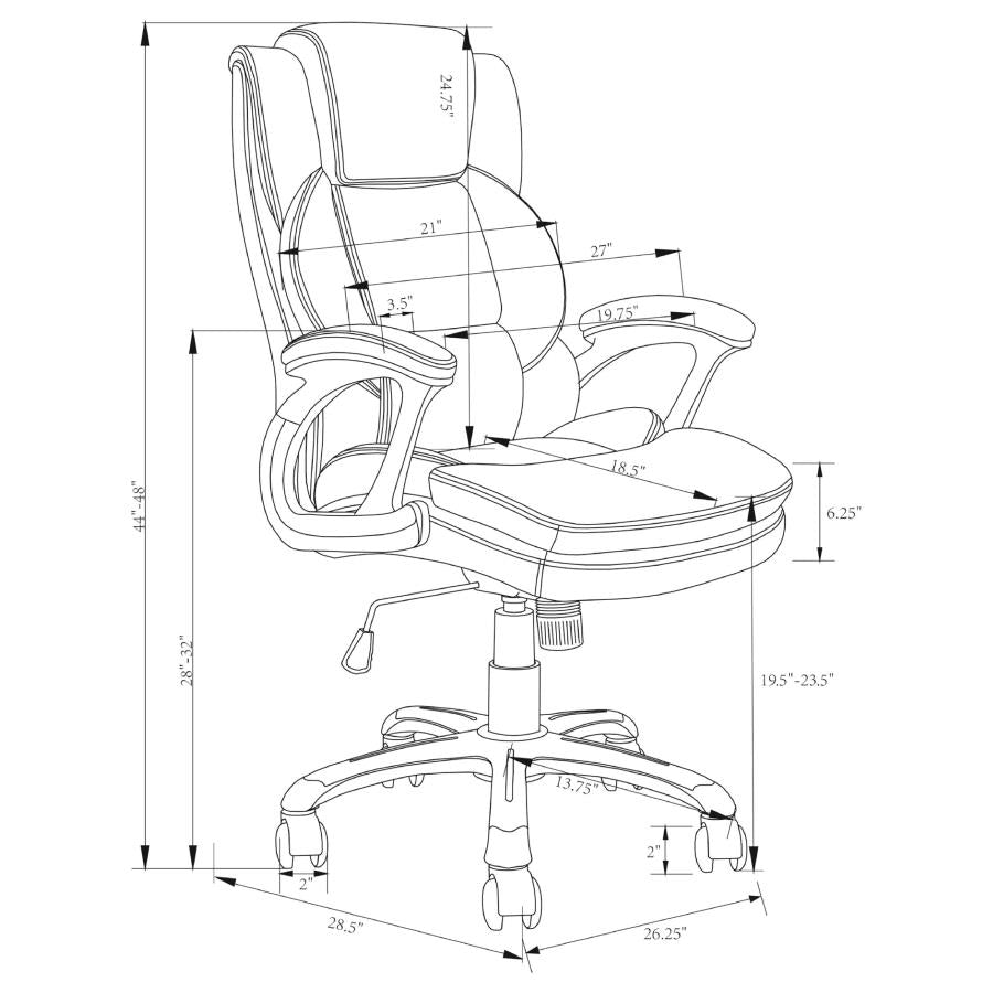 Nerris Brown Office Chair