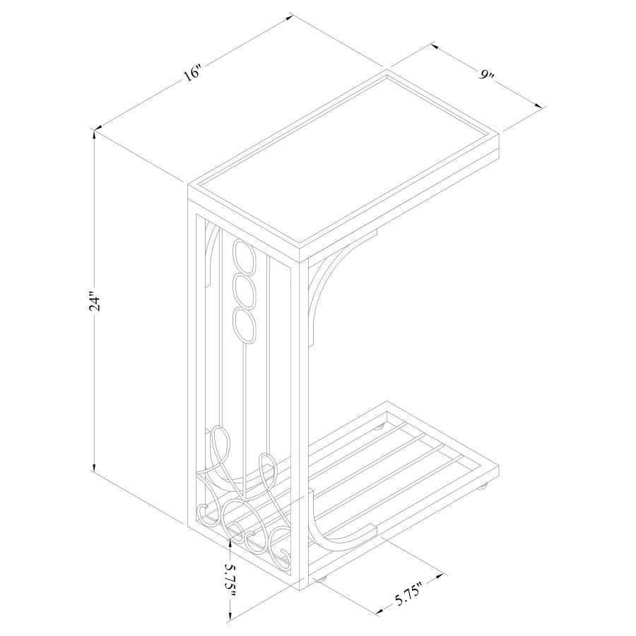 Alyssa Brown Side Table