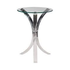 Emmett Clear Side Table