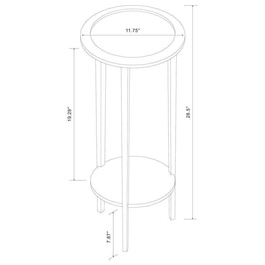 Kirk Brown Side Table