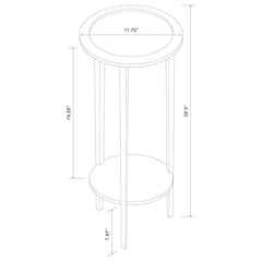 Kirk Brown Side Table