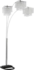 Miriam Silver Floor Lamp