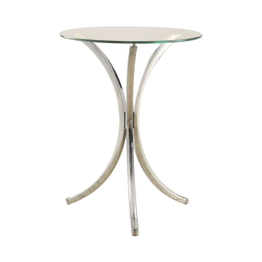 Eloise Silver Side Table