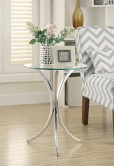 Eloise Silver Side Table