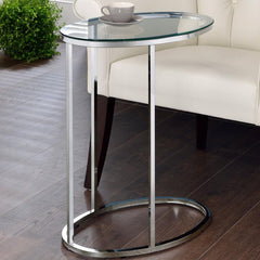 Kyle Silver Side Table