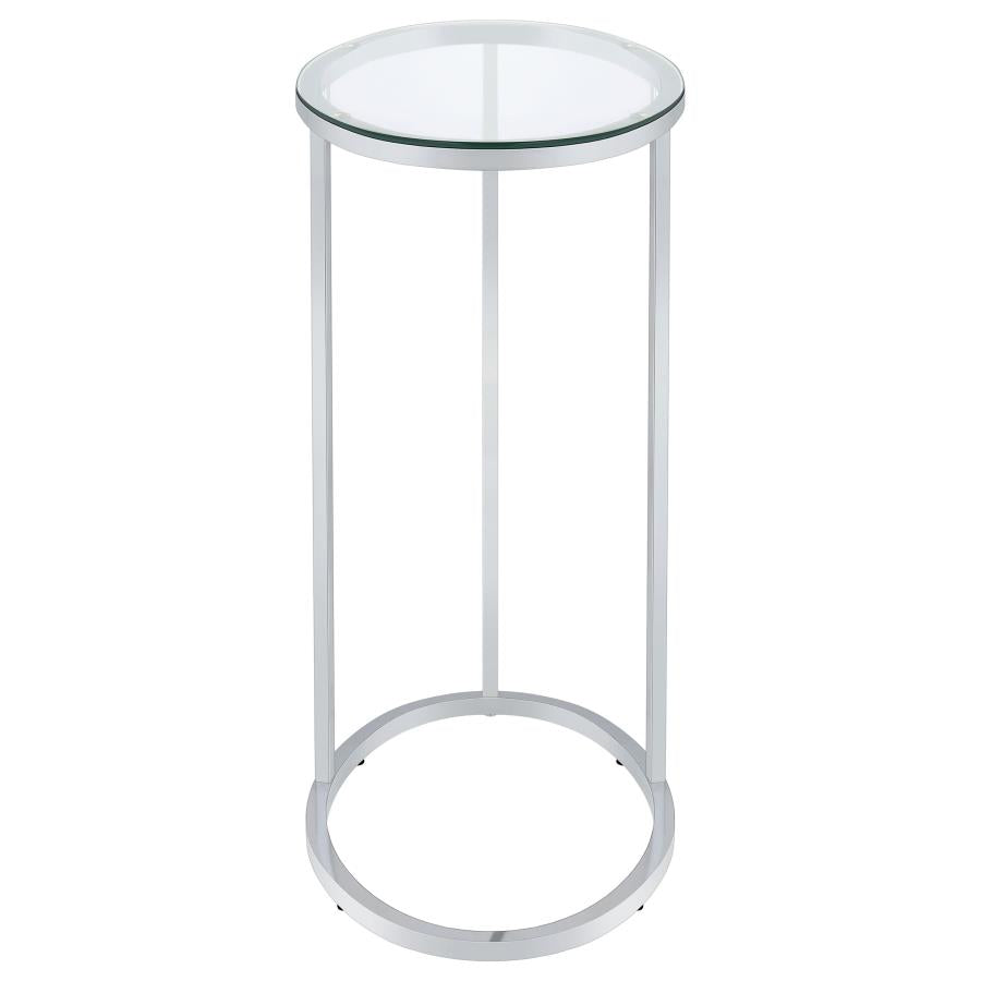 Kyle Silver Side Table