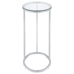 Kyle Silver Side Table