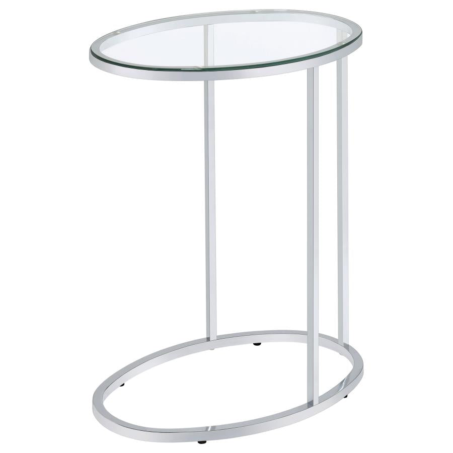 Kyle Silver Side Table