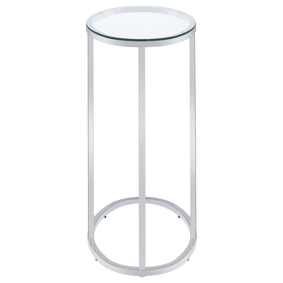 Kyle Silver Side Table