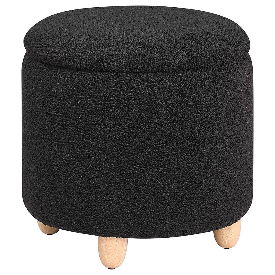 Black Ottoman