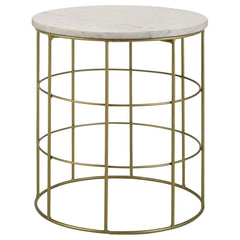 Heloisa Gold Side Table