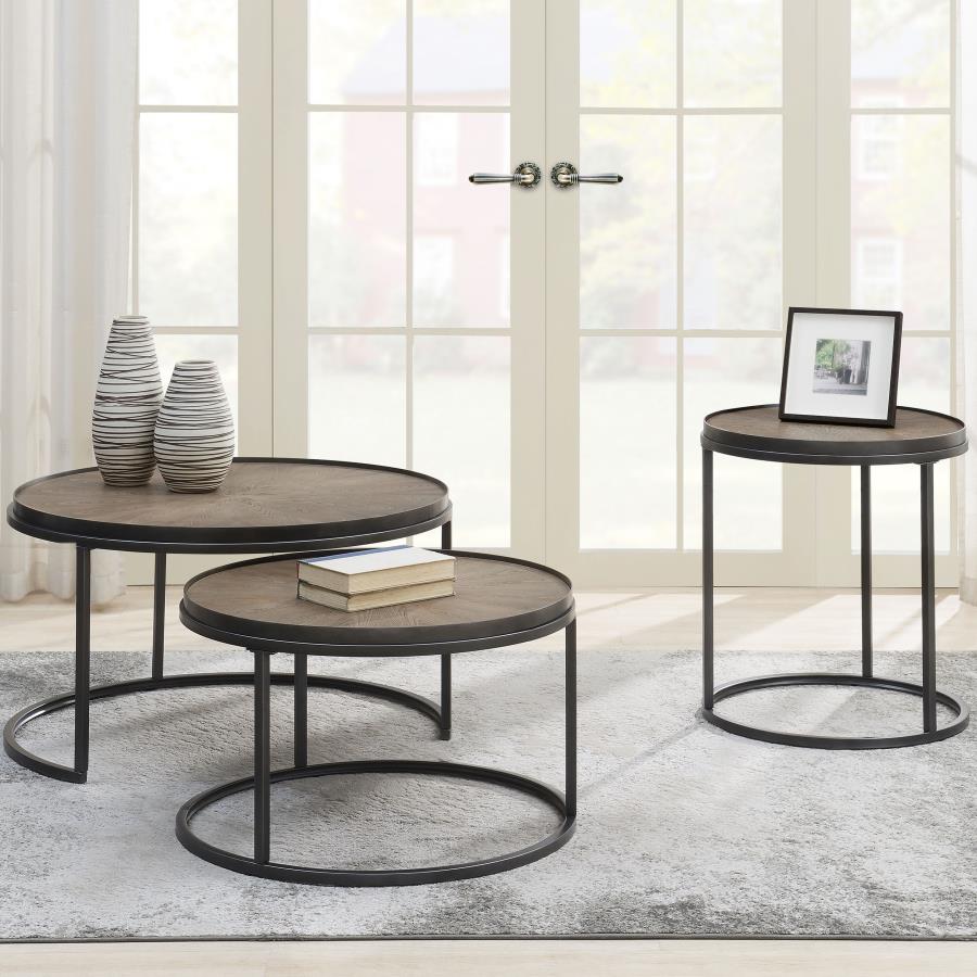 Rodrigo Brown End Table