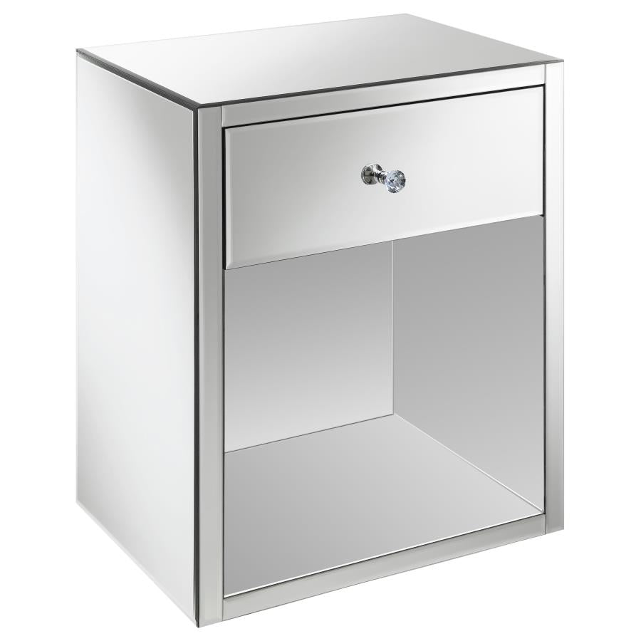 Coquette Silver Side Table