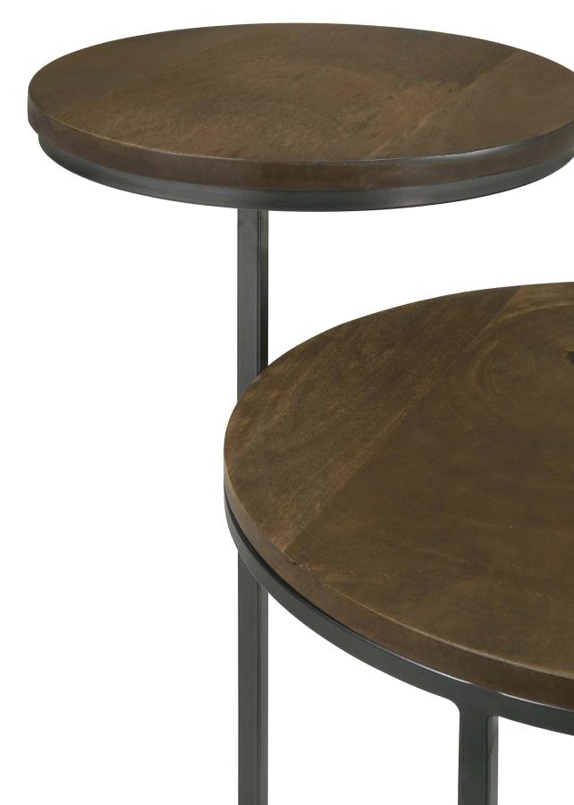 Yael Brown Side Table