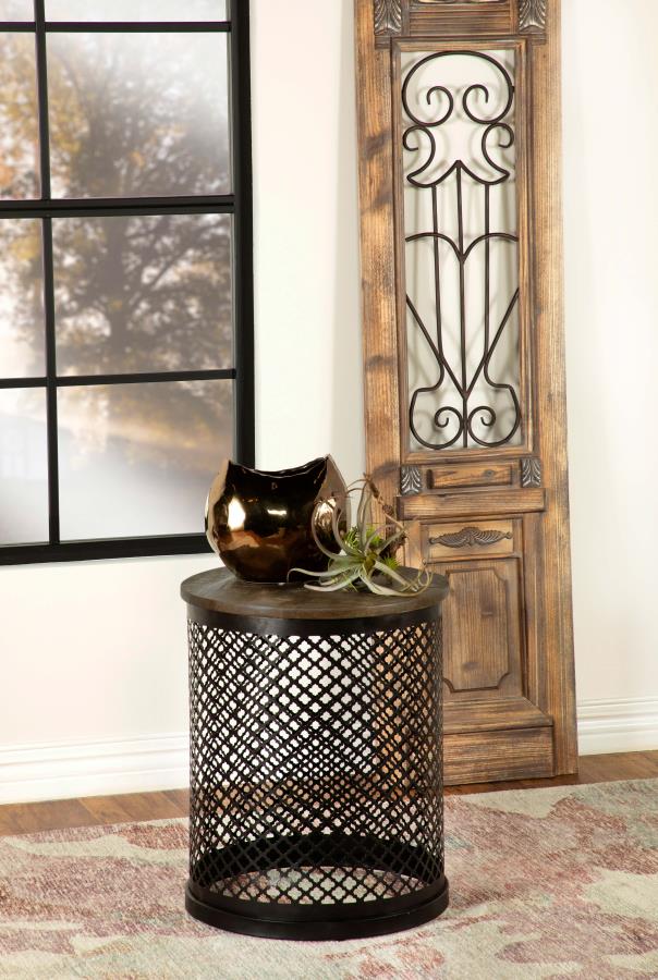 Aurora Brown Side Table