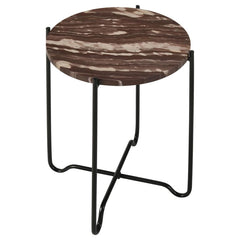 Latifa Red Side Table