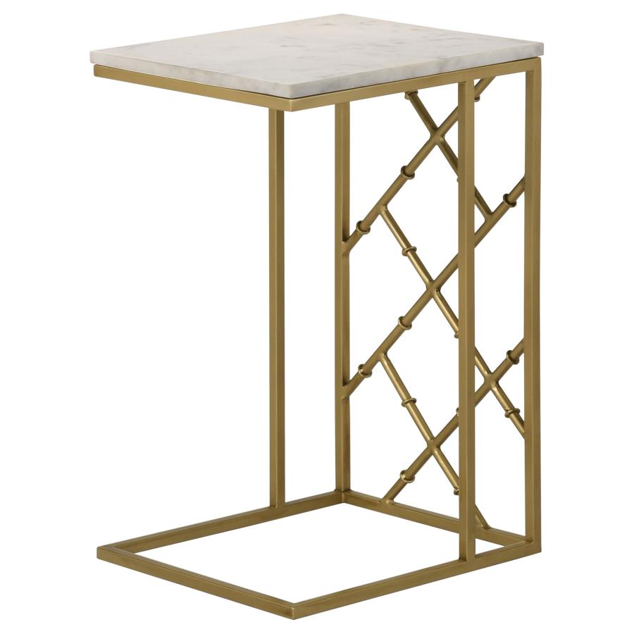 Angeliki Gold Side Table