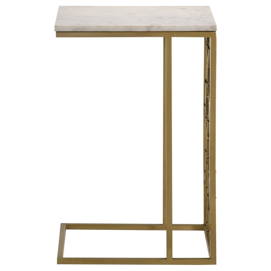 Angeliki Gold Side Table