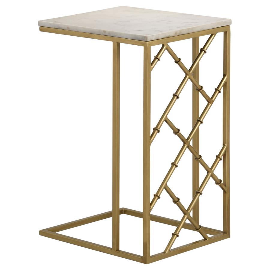 Angeliki Gold Side Table