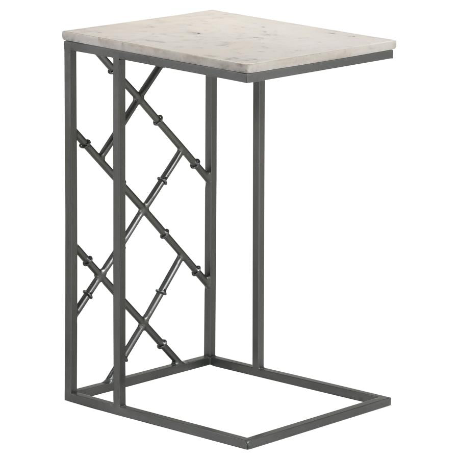 Angeliki Grey Side Table