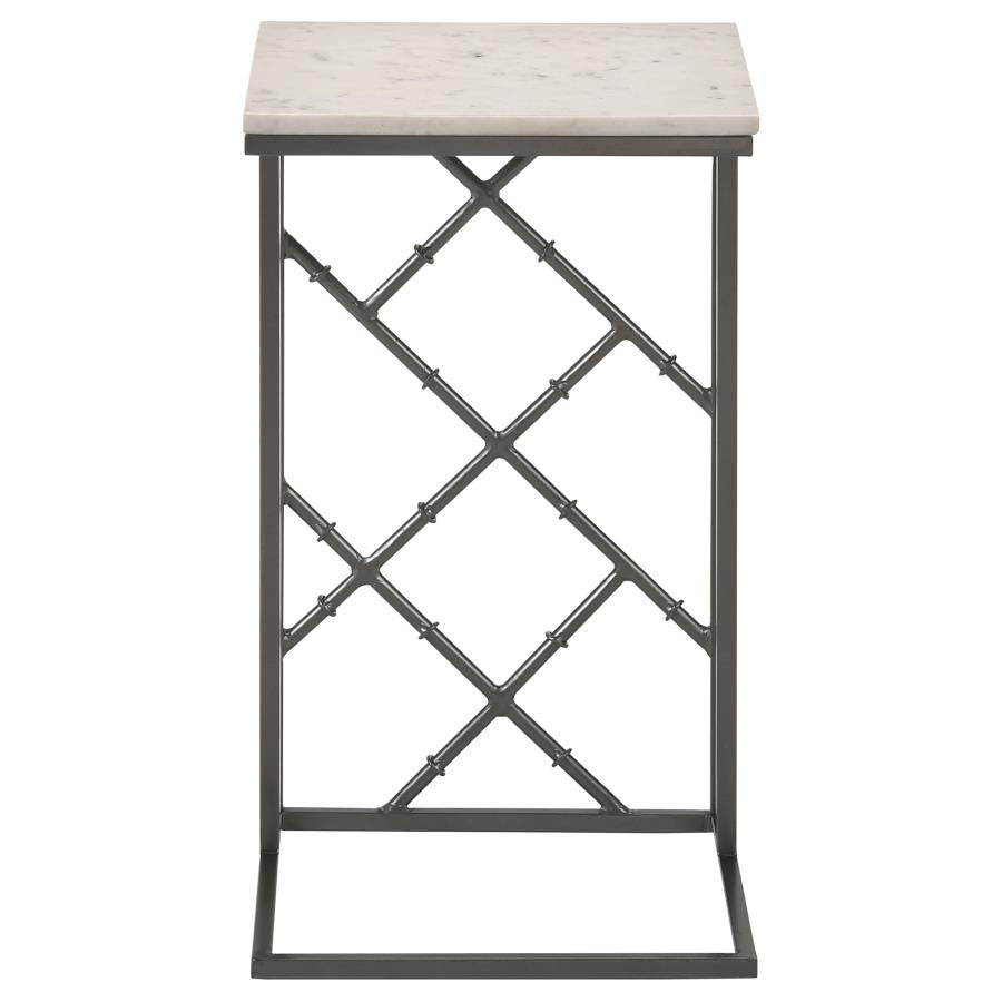 Angeliki Grey Side Table