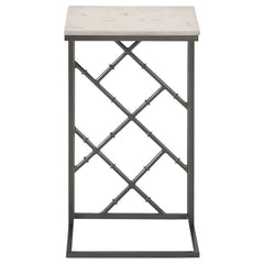 Angeliki Grey Side Table