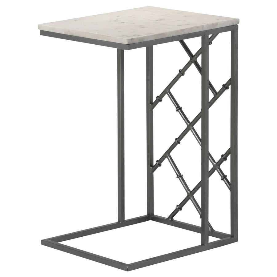 Angeliki Grey Side Table