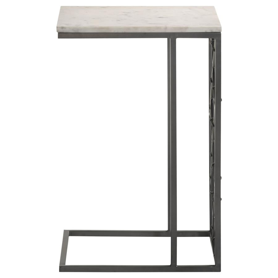 Angeliki Grey Side Table