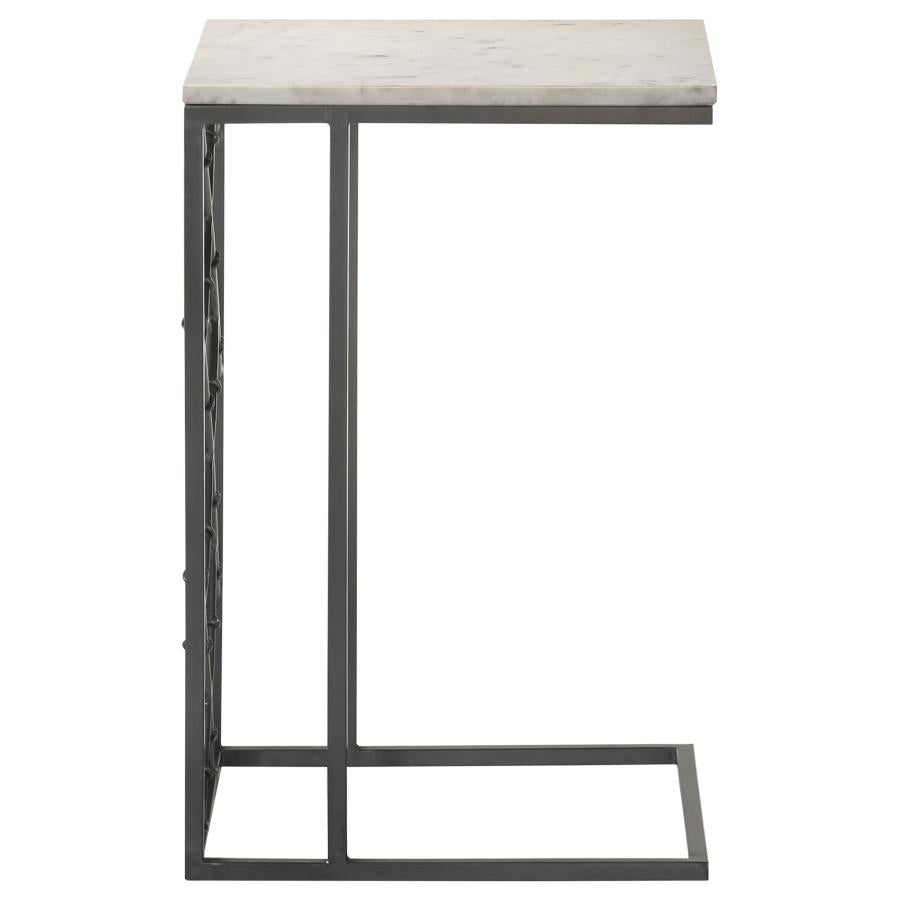 Angeliki Grey Side Table