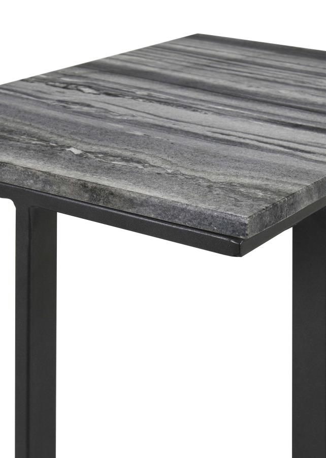 Vicente Black Side Table