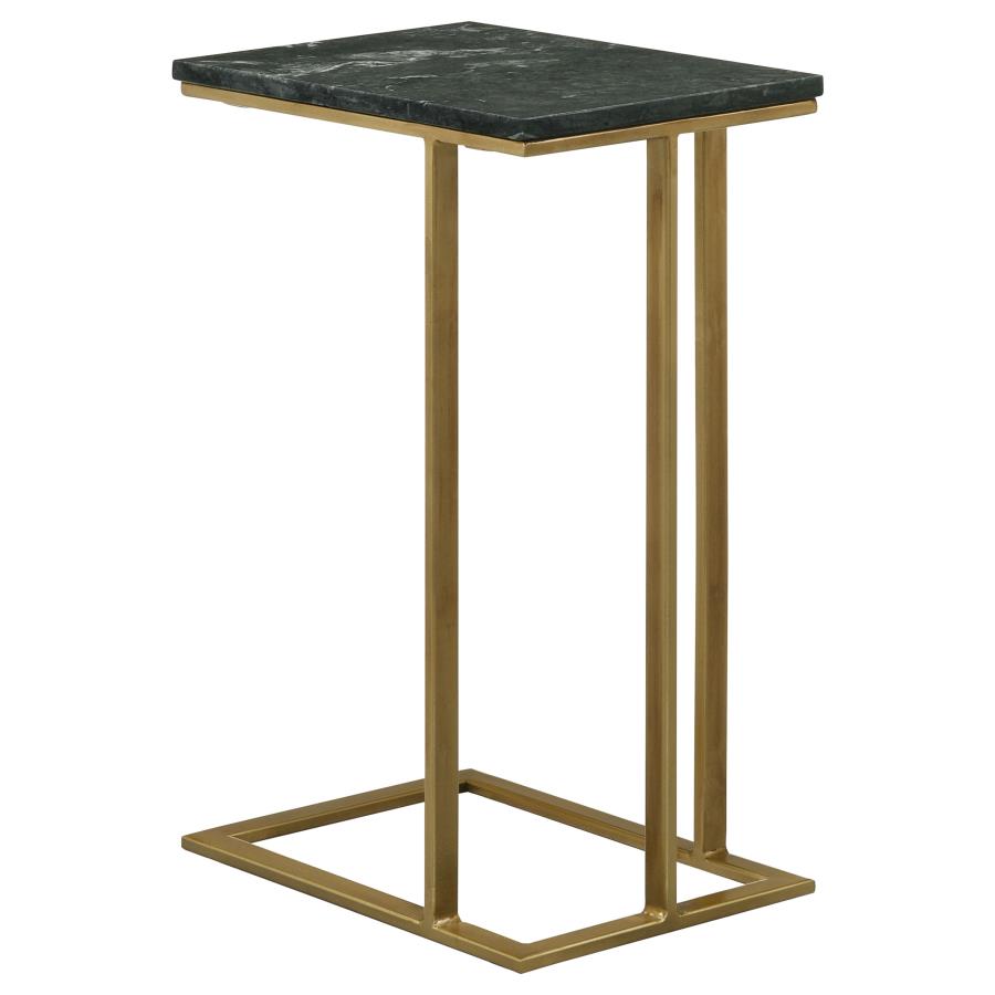 Vicente Gold Side Table