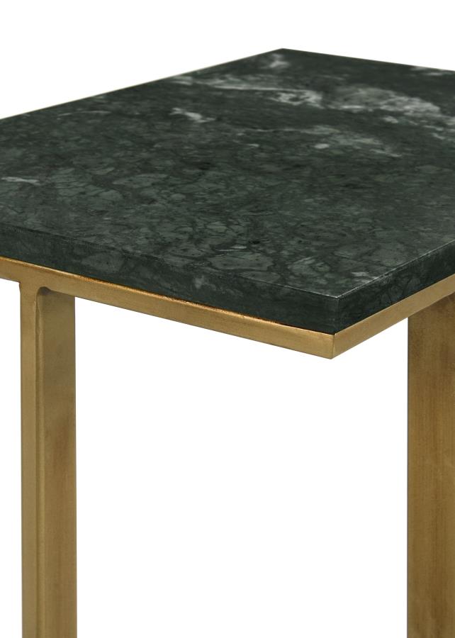 Vicente Gold Side Table