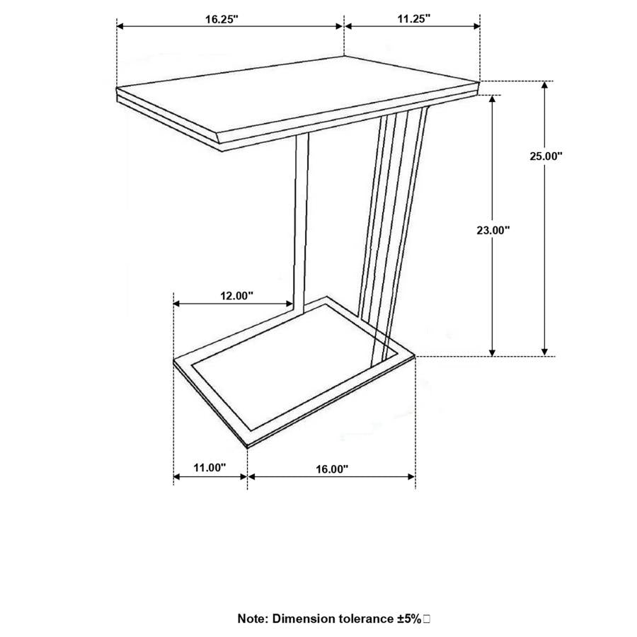 Vicente Gold Side Table