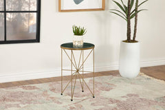 Eliska Gold Side Table