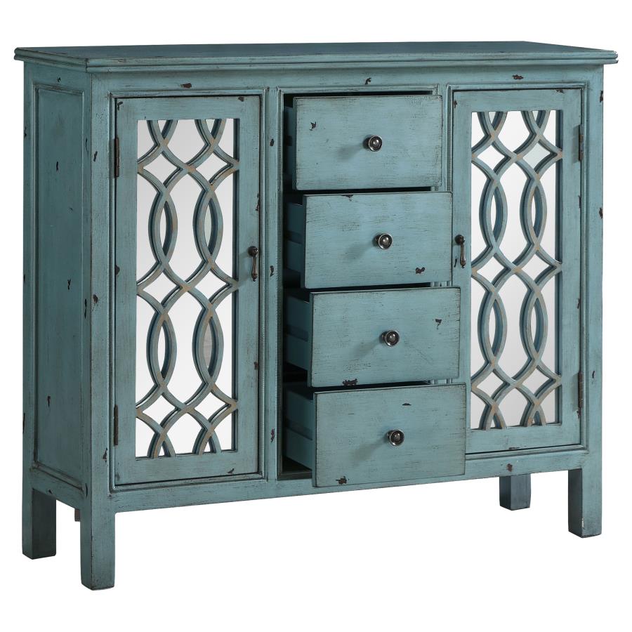 Rue Blue Accent Cabinet