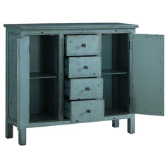 Rue Blue Accent Cabinet