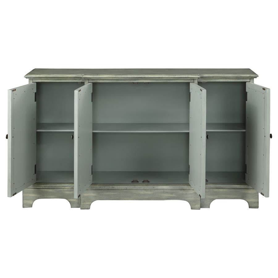 Erigeron Grey Accent Cabinet