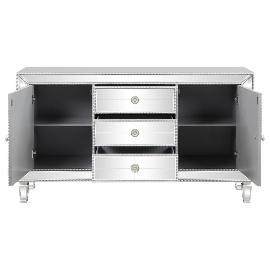 Leticia Silver Accent Cabinet