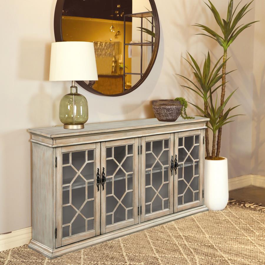 Kiara Ivory Accent Cabinet