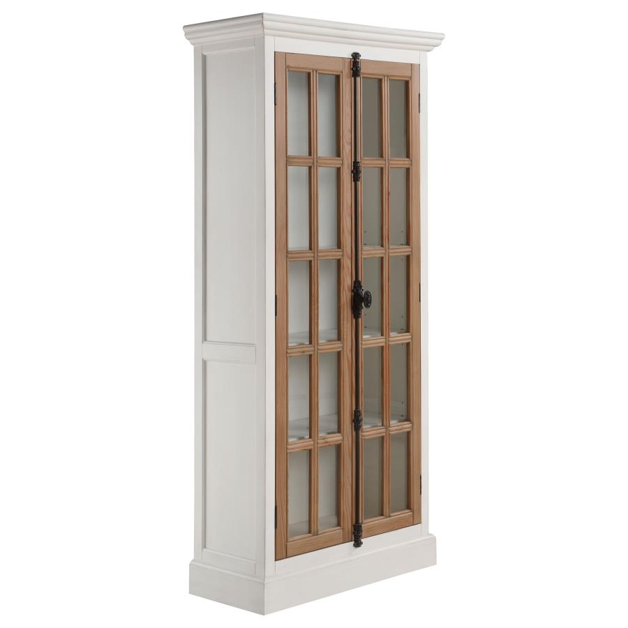 Tammi White Tall Accent Cabinet