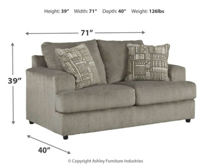 Soletren Sofa, Loveseat and Chair - PKG001863