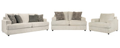 Soletren Sofa, Loveseat and Chair - PKG001865