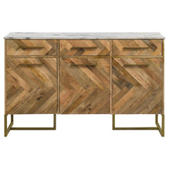 Keaton Brown Accent Cabinet