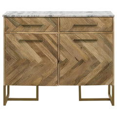 Keaton Brown Accent Cabinet